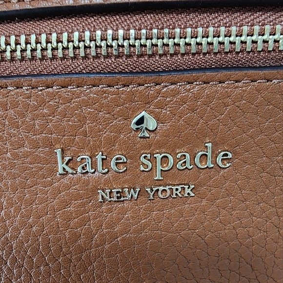 Kate Spade Leila Belt Bag Fanny Pack & Matching Wallet Bundle Warm Gingerbread - Picture 2 of 9